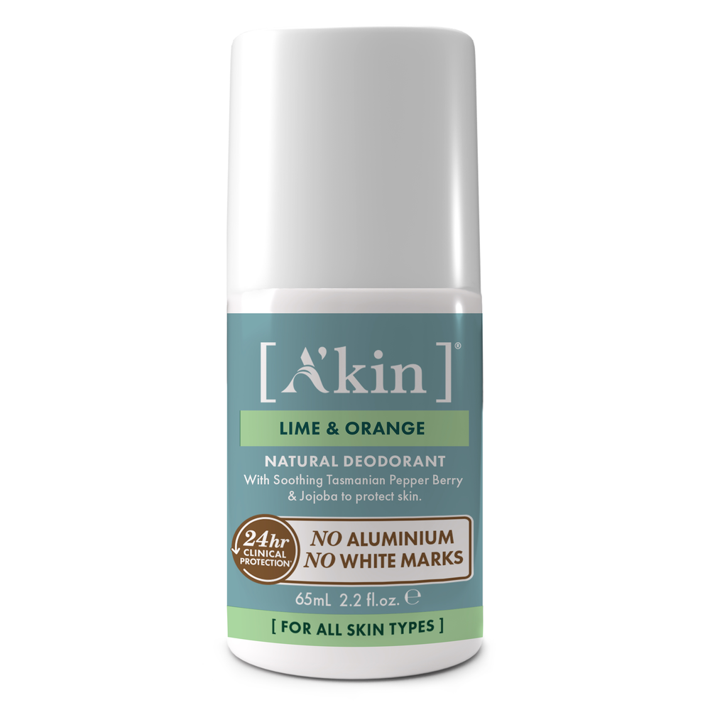 (EXP: Feb 2027) A'kin Lime & Orange Roll-On Deodorant 65ml AK0132