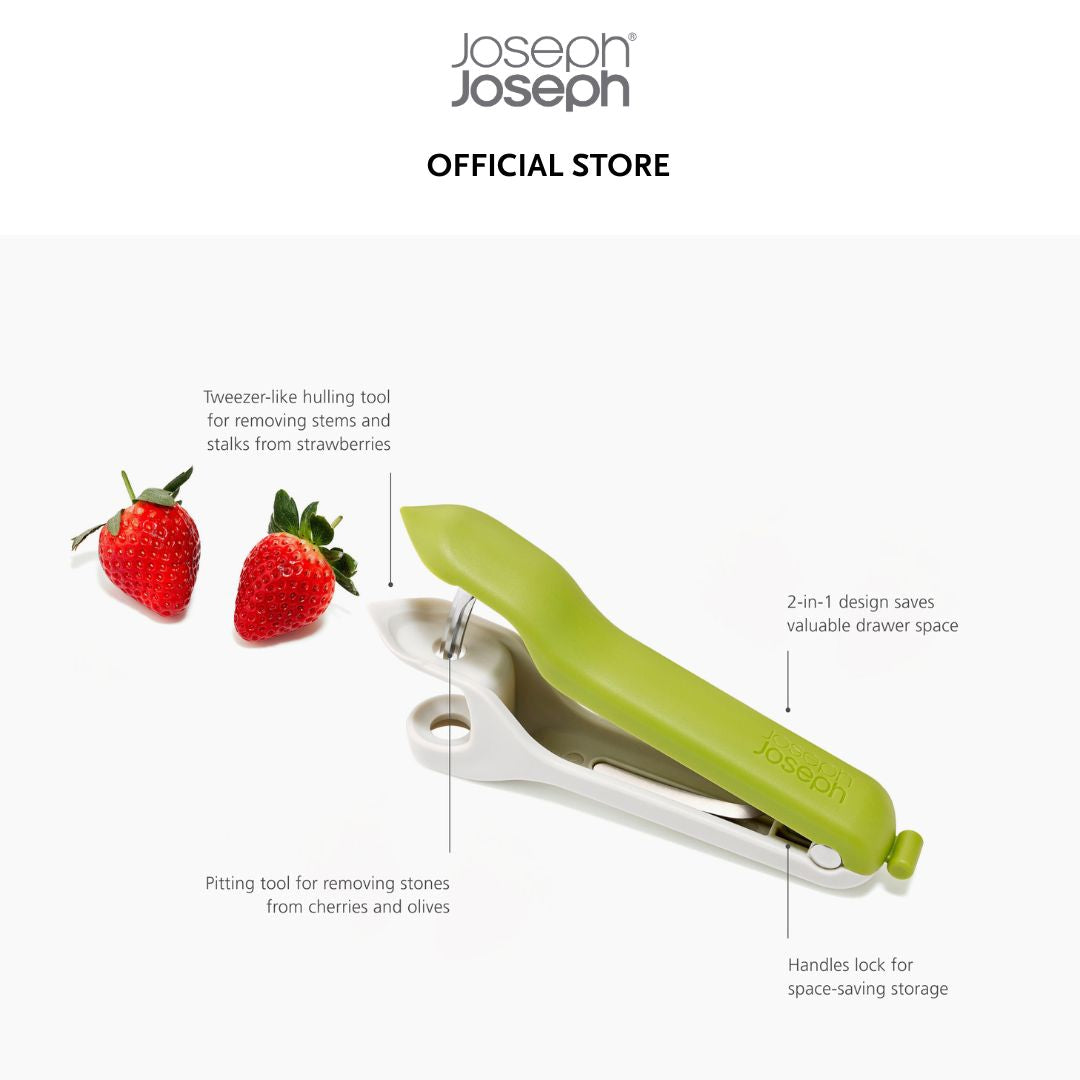 Joseph Joseph Tweezy 2-in-1 Pitter & Huller Tool JJ0236