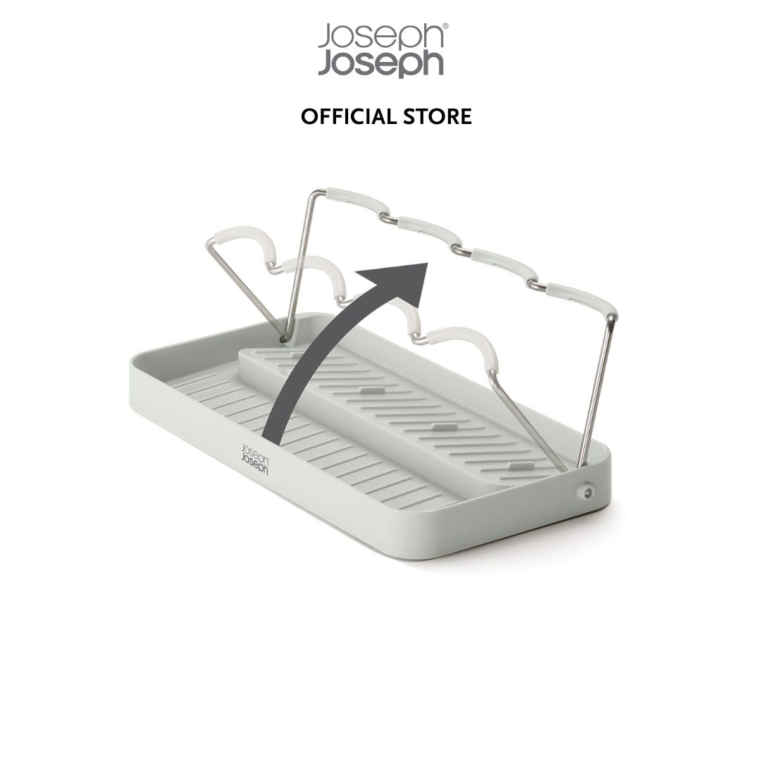 Joseph Joseph DrySmart™ Folding Water Bottle Drying Rack JJ0115 Made from recycled plastics