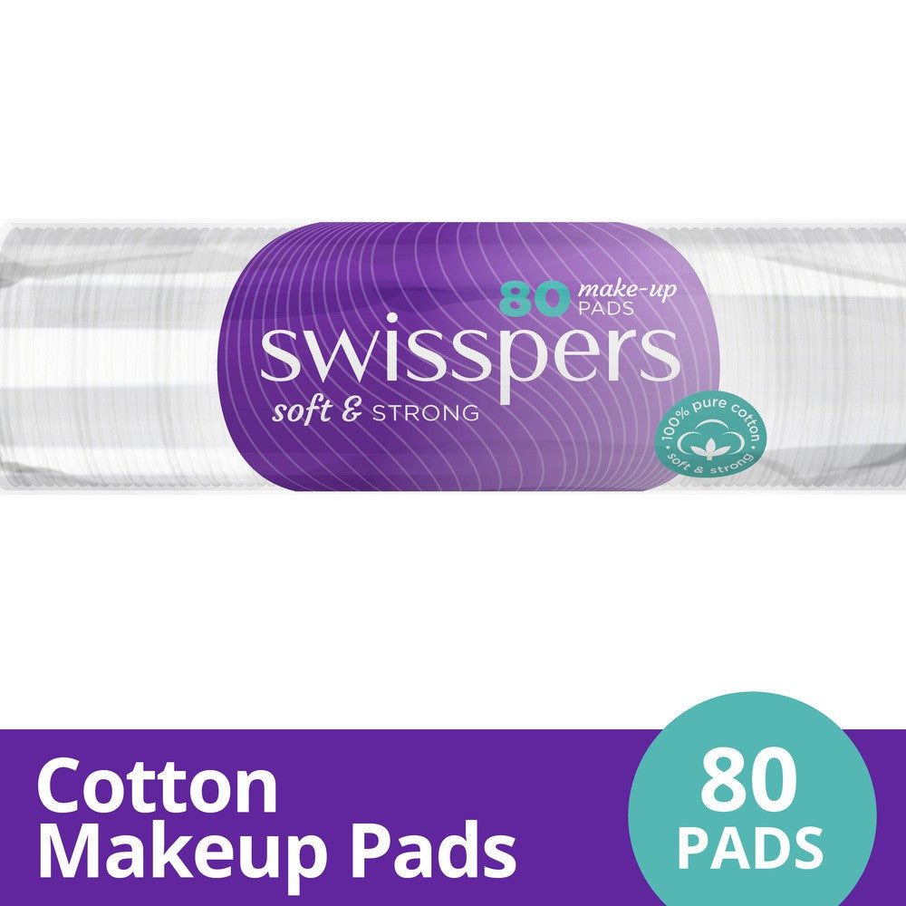 Swisspers Make-Up Pads (80’s/pack) SC0002