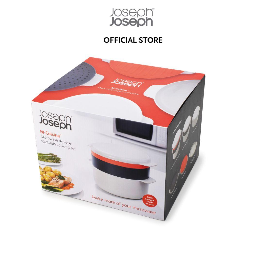 Joseph Jospeh M-Cuisine 4-piece Orange Microwave Cooking Set JJ0143 (Microwave Safe)