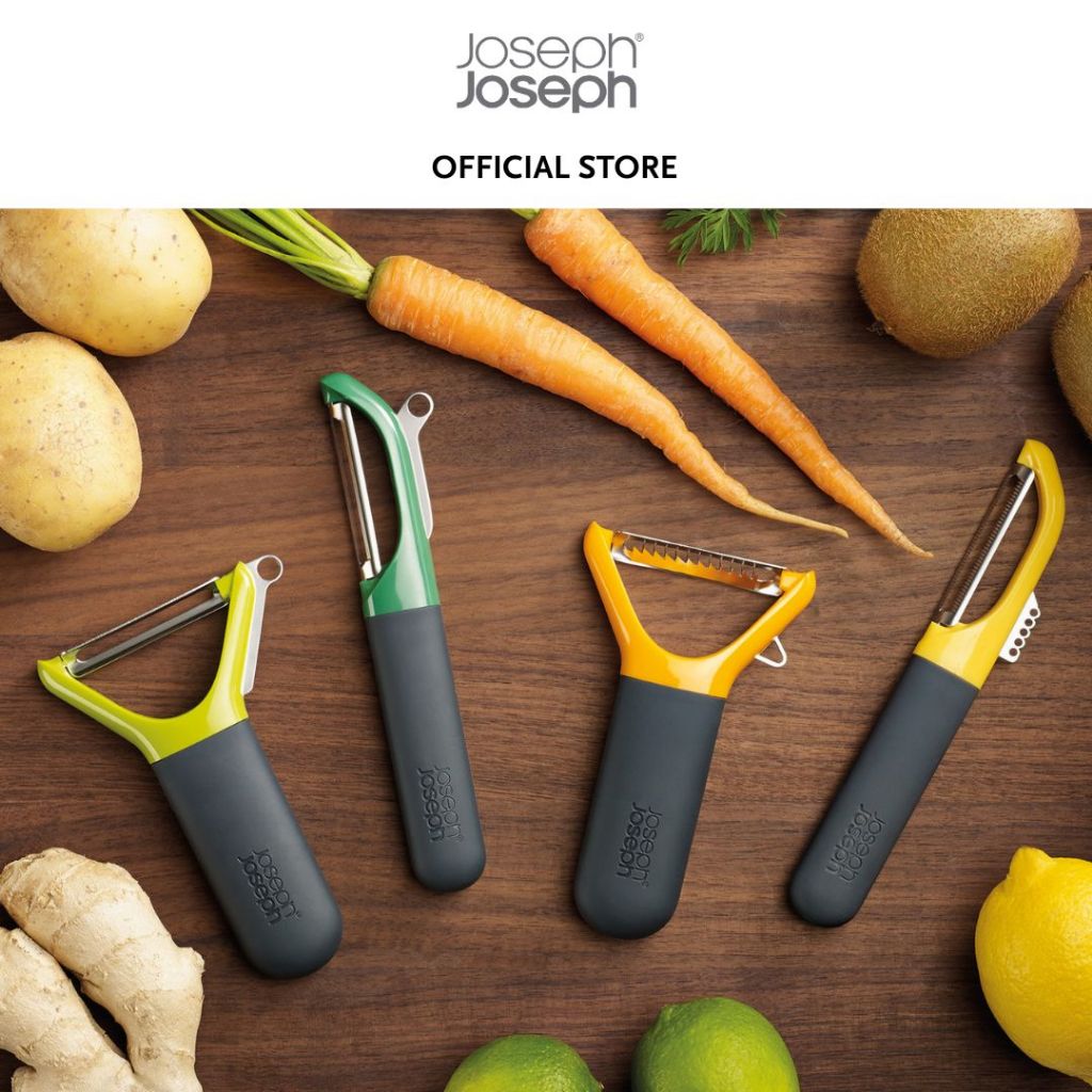 Joseph Joseph Multi-Peel™ Green Y-shaped or Straight Peeler Dishwasher Safe JJ0057 JJ0058