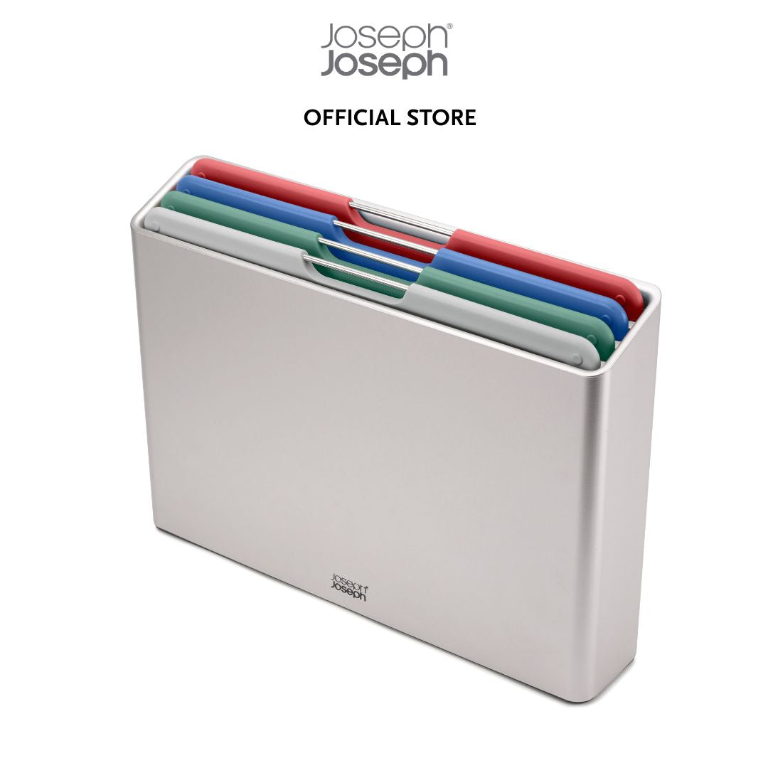 Joseph Joseph Folio™ 4-piece Coast Silver Chopping Board Set Large JJ0205
