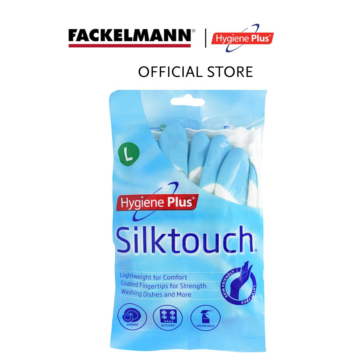 Hygiene Plus Silk Touch Gloves Medium / Large / SML  1pk