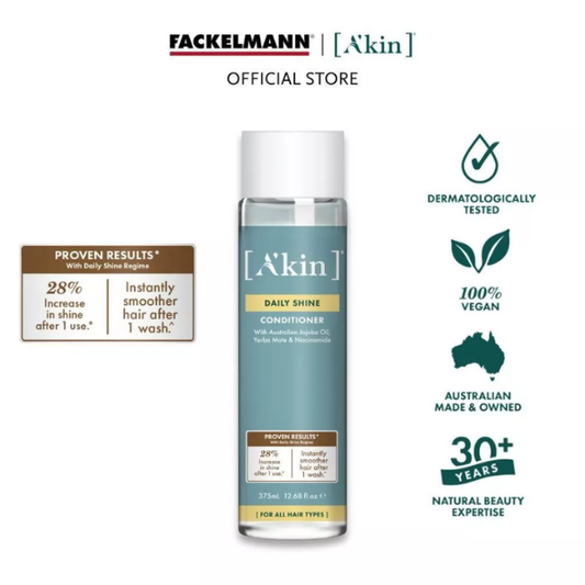 (EXP: Sep 26) A'kin Daily Shine Conditioner 375ml AK0120 (For All Hair Type)