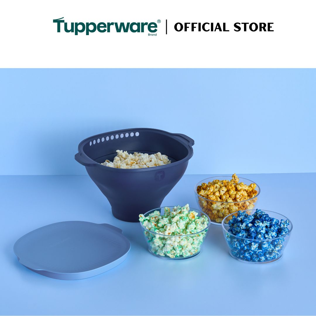 Tupperware WOW Pop Microwave Popcorn Maker | All-in-1 Popper TP0052