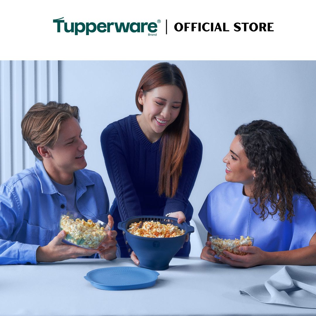 Tupperware WOW Pop Microwave Popcorn Maker | All-in-1 Popper TP0052
