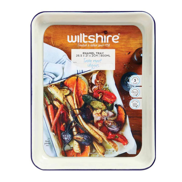 Wiltshire Enamel Baking Tray 800ml