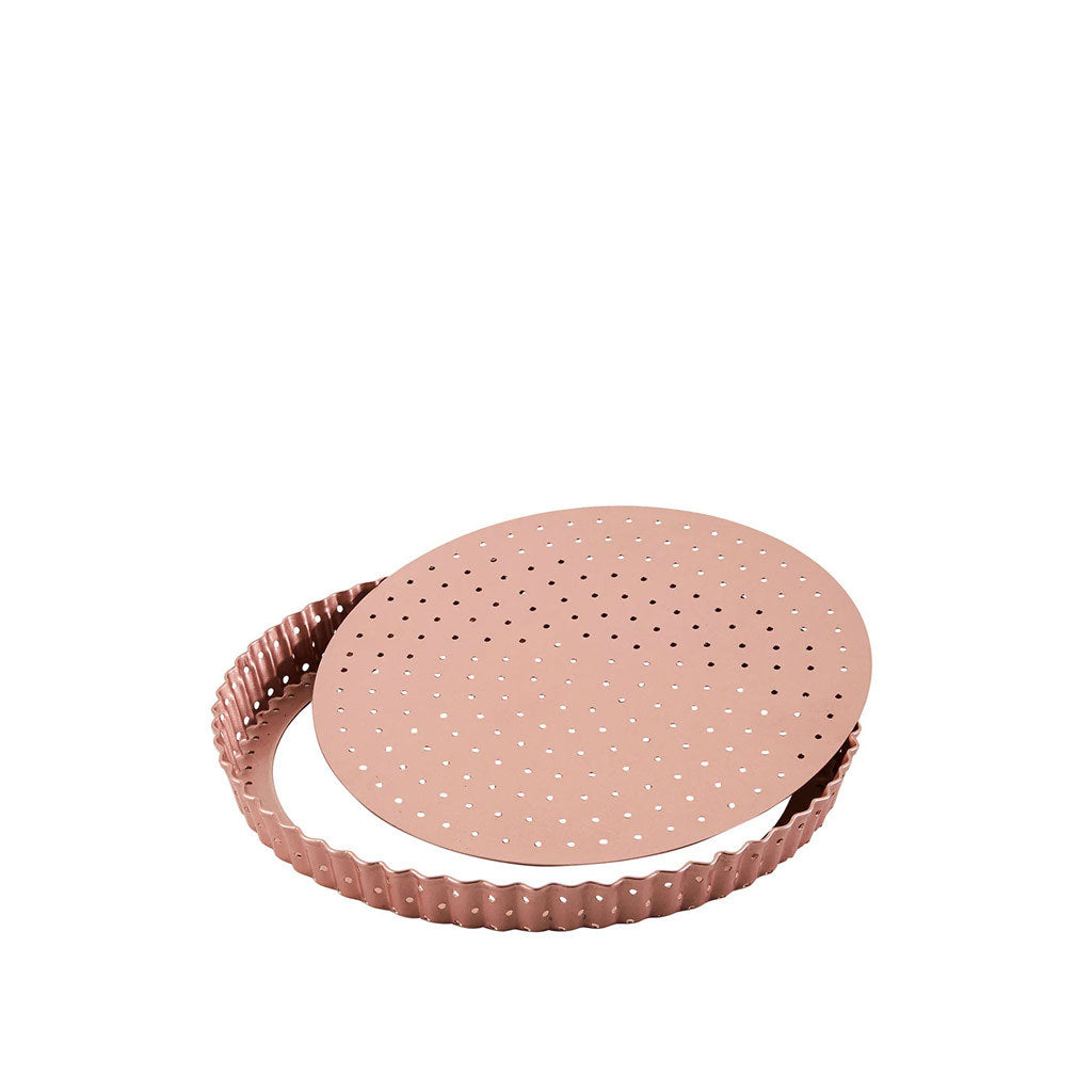 Wiltshire Rose Gold Perforated Round Quiche & Tart Pan 23.5cm