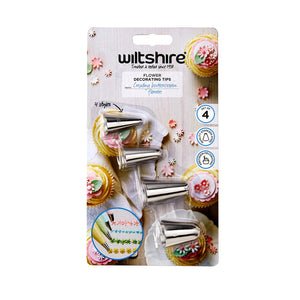 Wiltshire Flower Decorating Nozzles Set of 4
