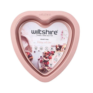 Wiltshire Rose Gold Heart Shape Pan 19cm