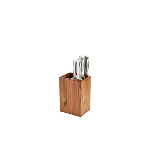 Stanley Rogers Vertical Utensil 6 Piece Knife Block HW1150, stainless steel