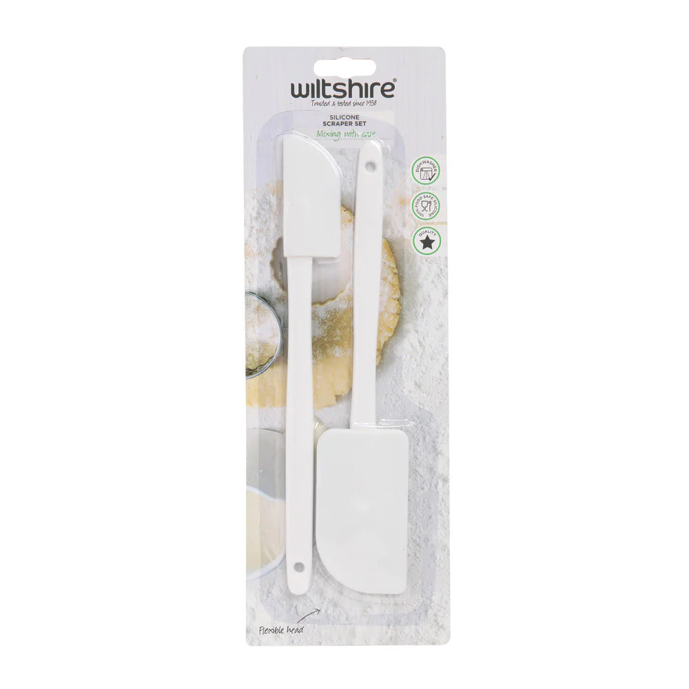 Wiltshire Silicone Scraper Set of 2