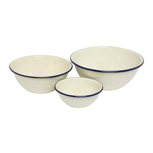 Wiltshire Enamel Mixing Bowl Set Of 3