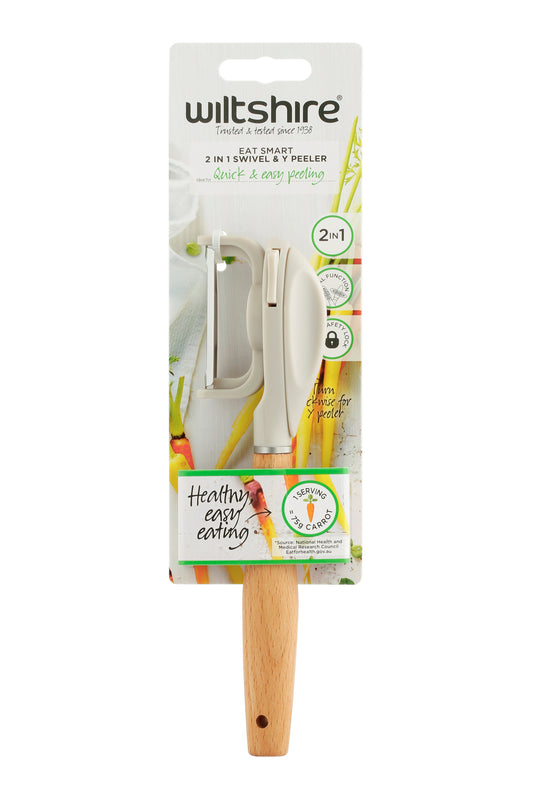 Wiltshire Eat Smart 2 in 1 Peeler HW0858