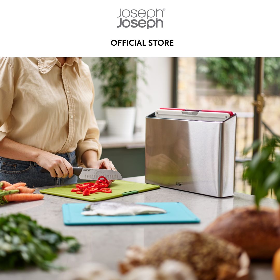 Joseph Joseph Folio™ Icon Steel 4-piece Multicolour Chopping Board Set JJ0208