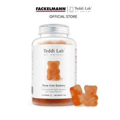 Teddi Lab Rose Iron Gummy 60's TL0011