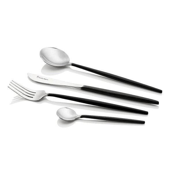Stanley Rogers Piper Black 16 Piece Set