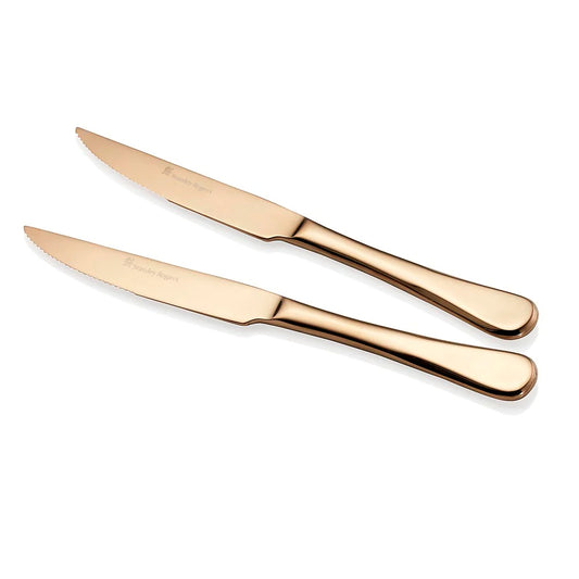 Stanley Rogers Chelsea Gold Steak Knives 4 Piece Set HW1116