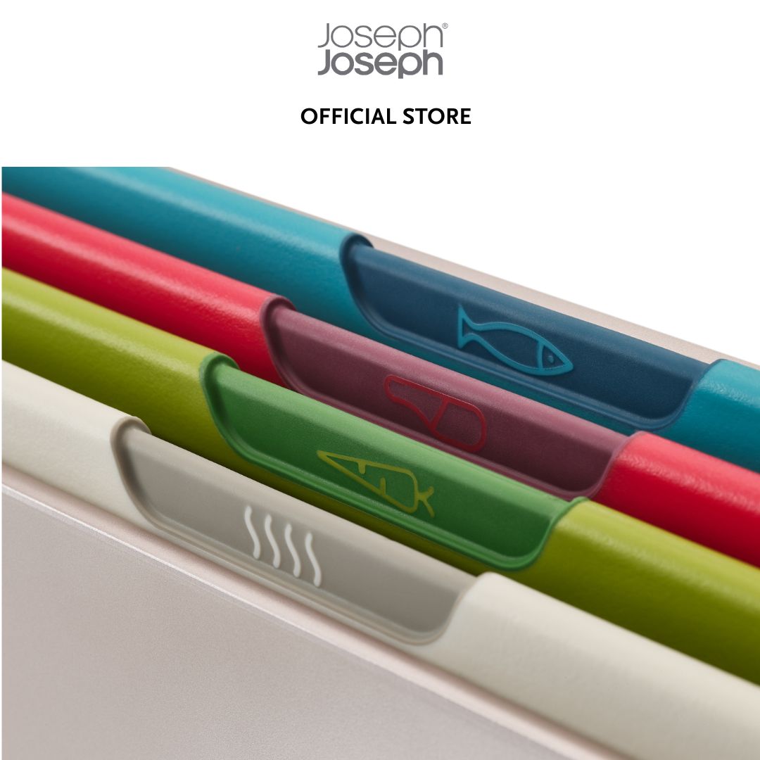 Joseph Joseph Folio™ Icon 4-piece Multicolour Chopping Board Set (Regular / Large)  JJ0206 JJ00207