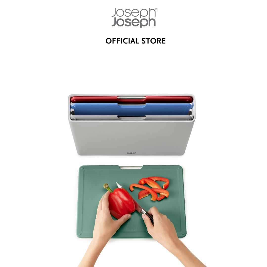 Joseph Joseph Folio™ 4-piece Coast Silver Chopping Board Set Large JJ0205