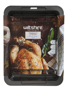 Wiltshire Easybake Deep Roast Pan with Rack 37cm