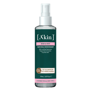 A'kin Rose & Mint Spray Deodorant 150ml AK0128