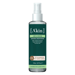 A'kin Lime & Orange Spray Deodorant 150ml AK0129