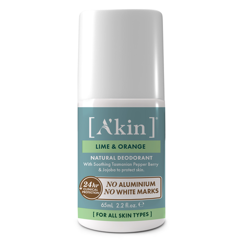 A'kin Lime & Orange Roll-On Deodorant 65ml AK0132