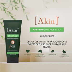 A'kin Purifying Scalp Revival Scrub 100ml AK0113