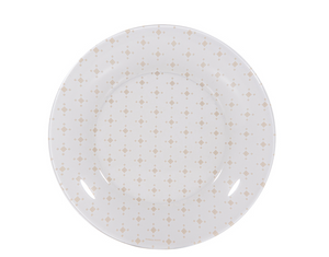 Bormioli Rocco New Acqua Piatto Fondo Ceramic Beige BR0013, 23cm, plates