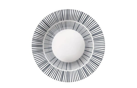Bormioli Rocco New Acqua Piatto Fondo Stria Grey BR0025, 23cm, plates