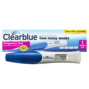 Clearblue Digital Pregnancy Test Kit with Weeks Indicator 1s (CB0029)