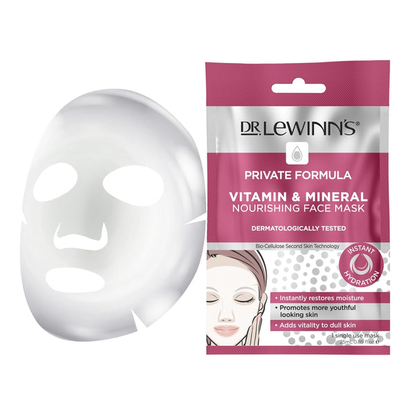 Dr. LeWinn's Private Formula Vitamin & Mineral Nourishing Face Mask 1 Pack DR0087 (Expiry: 21/5/24)