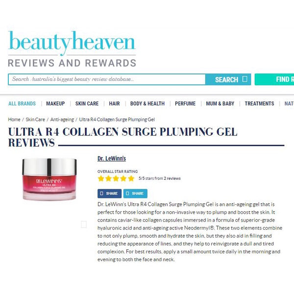 (FREE) Dr. LeWinn's Ultra R4 Collagen Surge Plumping Gel 10g (Travel Size) DR0119 (Expiry: Mar 24) (NOT FOR SALE)
