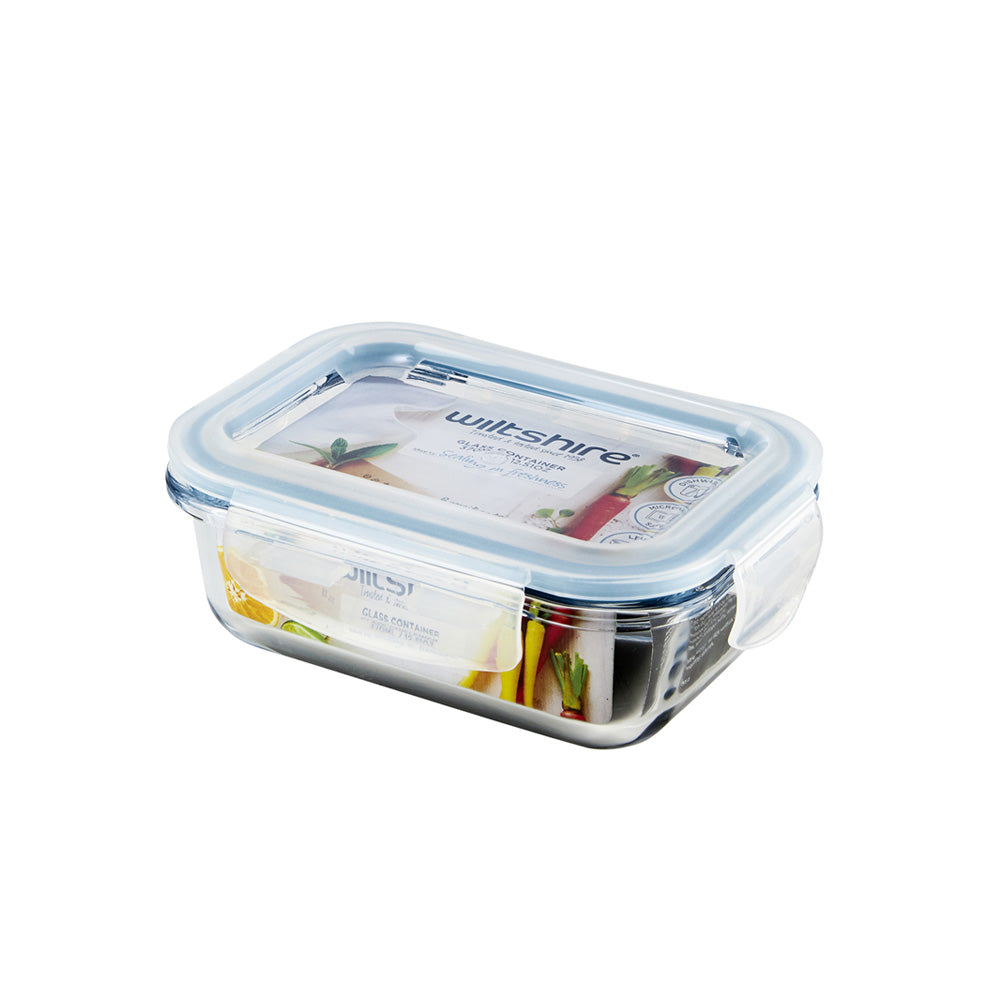 Wiltshire Glass Food Container Rectangle / 370ml, 600ml, 1000ml, 1500ml