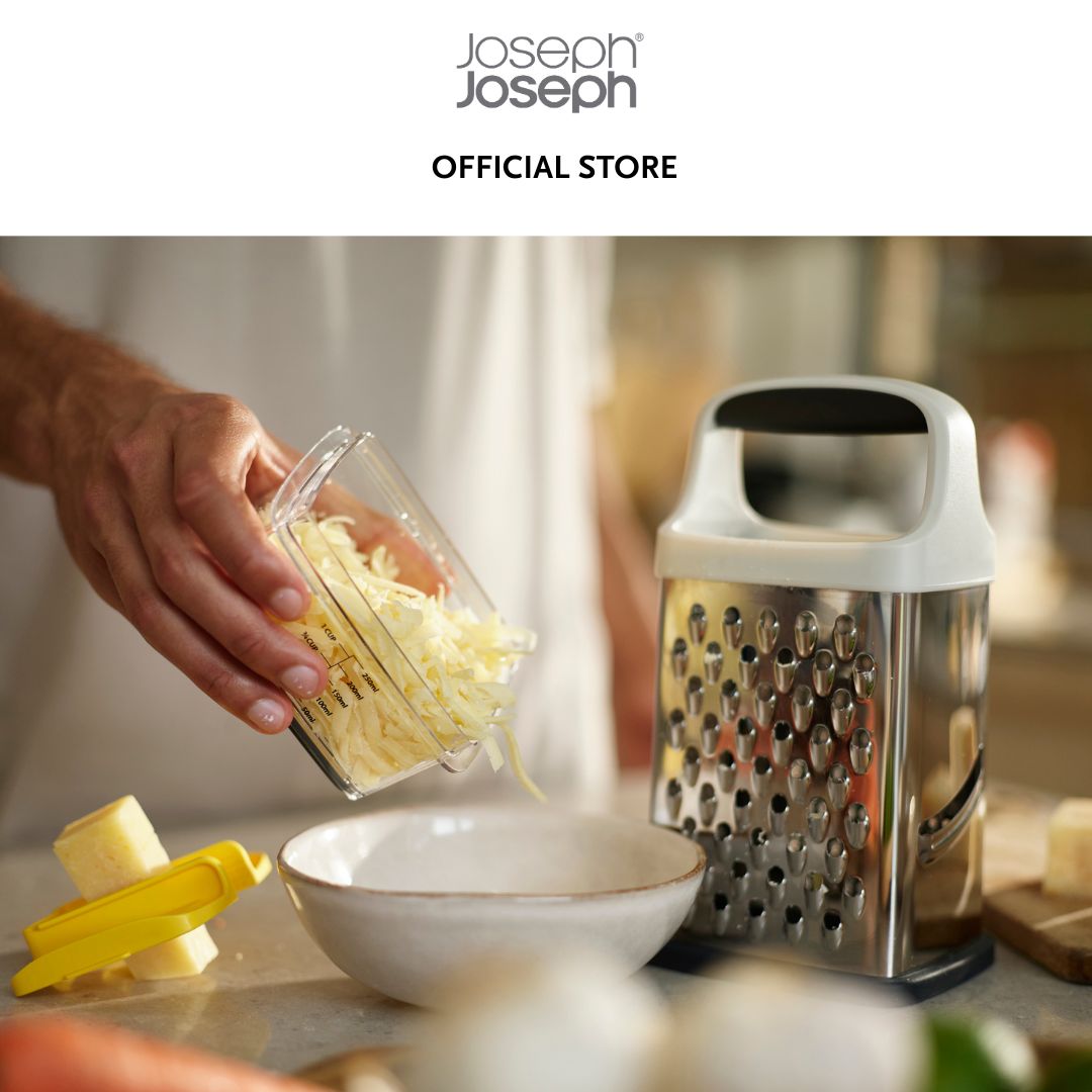 Joseph Joseph Multi-Grip Box Grater with Precision Food-Grip JJ0124
