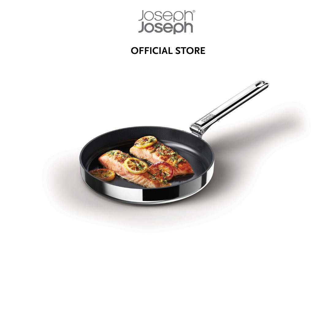 Joseph Joseph Space Steel Folding Handle 24cm Frying Pan JJ0290