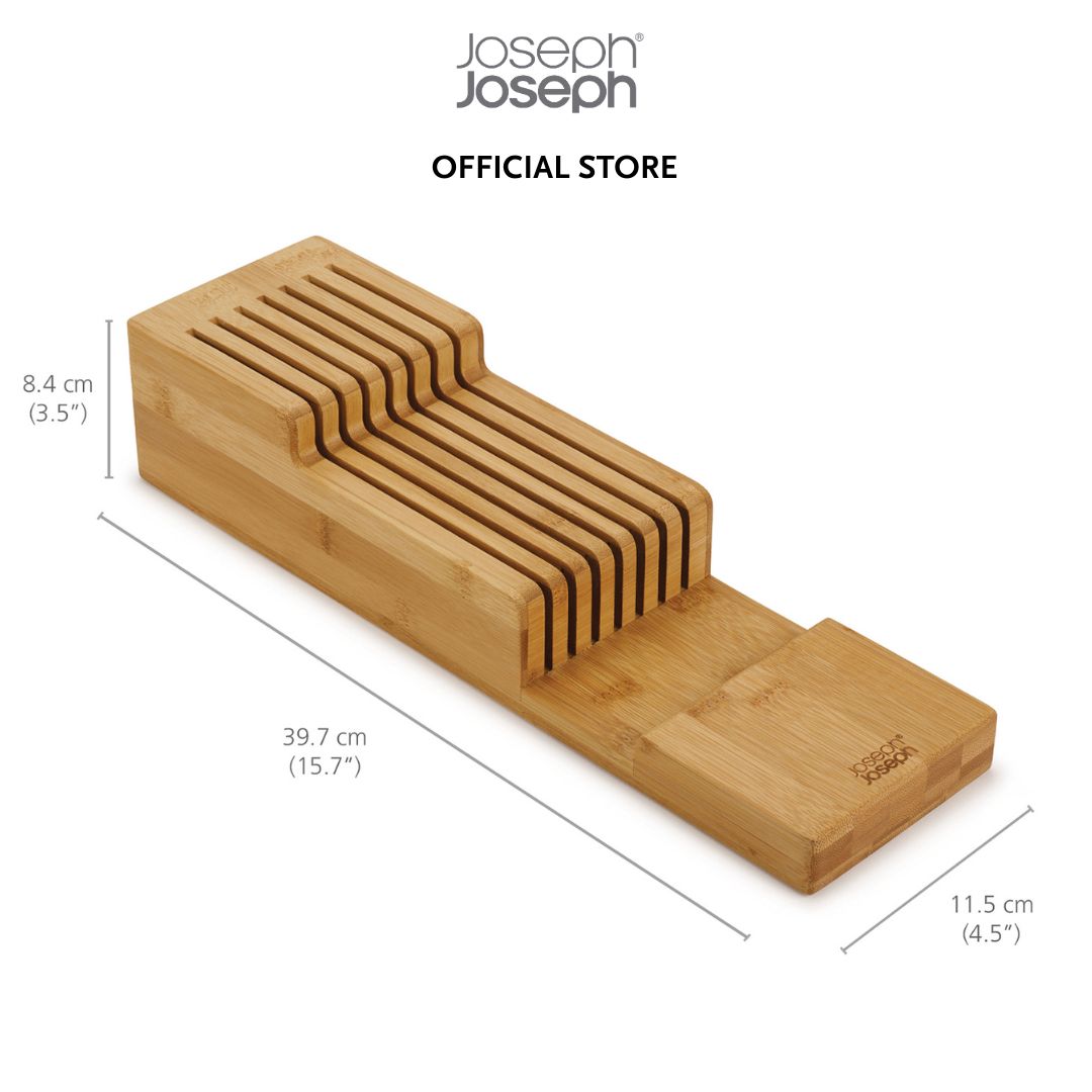 Joseph Joseph DrawerStore™ Bamboo Compact Knife Organiser JJ0257