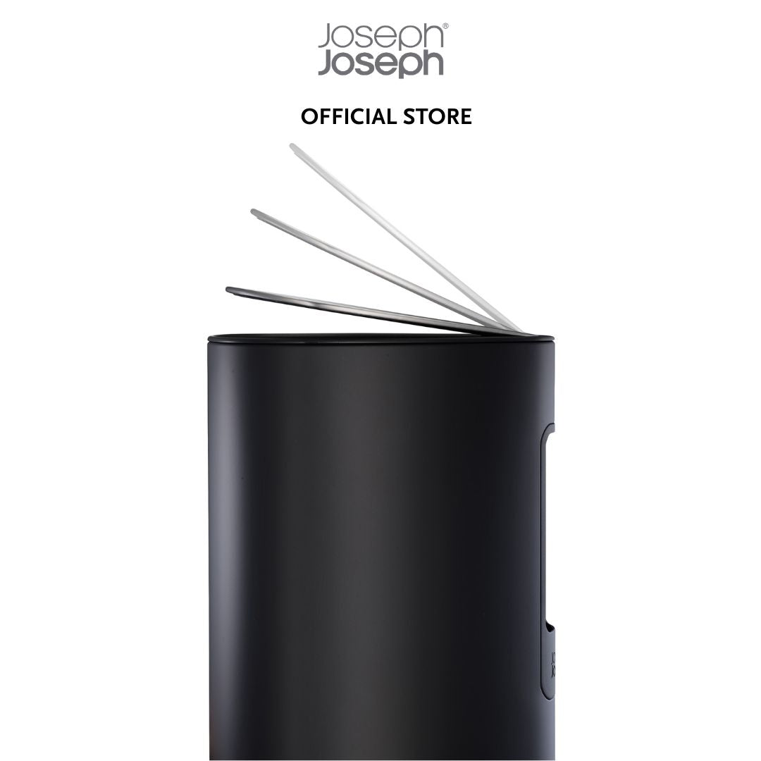 Joseph Joseph EasyStore™ 5L Matt Black Bathroom Pedal Bin JJ0229