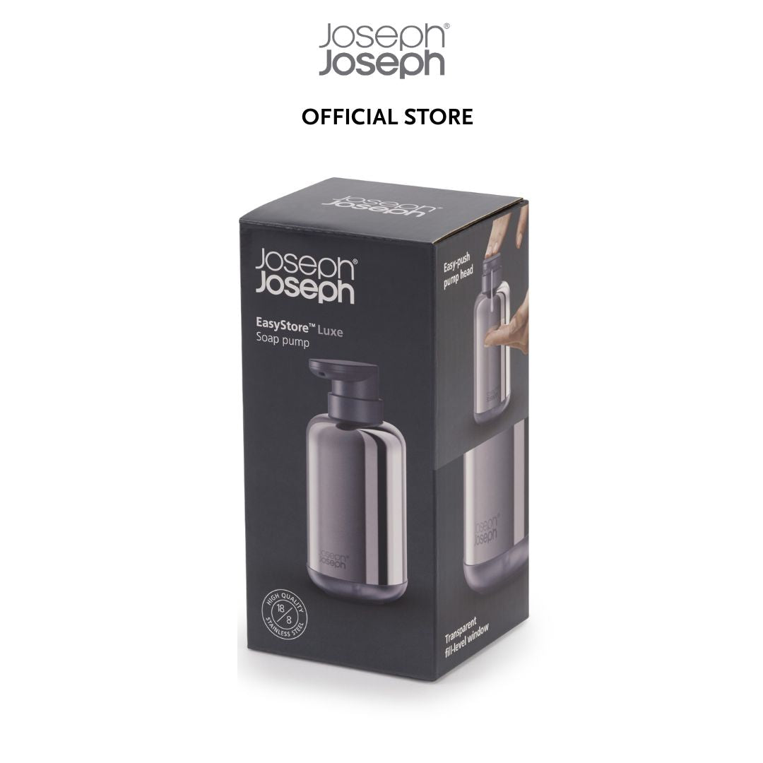 Joseph Joseph EasyStore™ Luxe Stainless-steel Soap Pump JJ0224