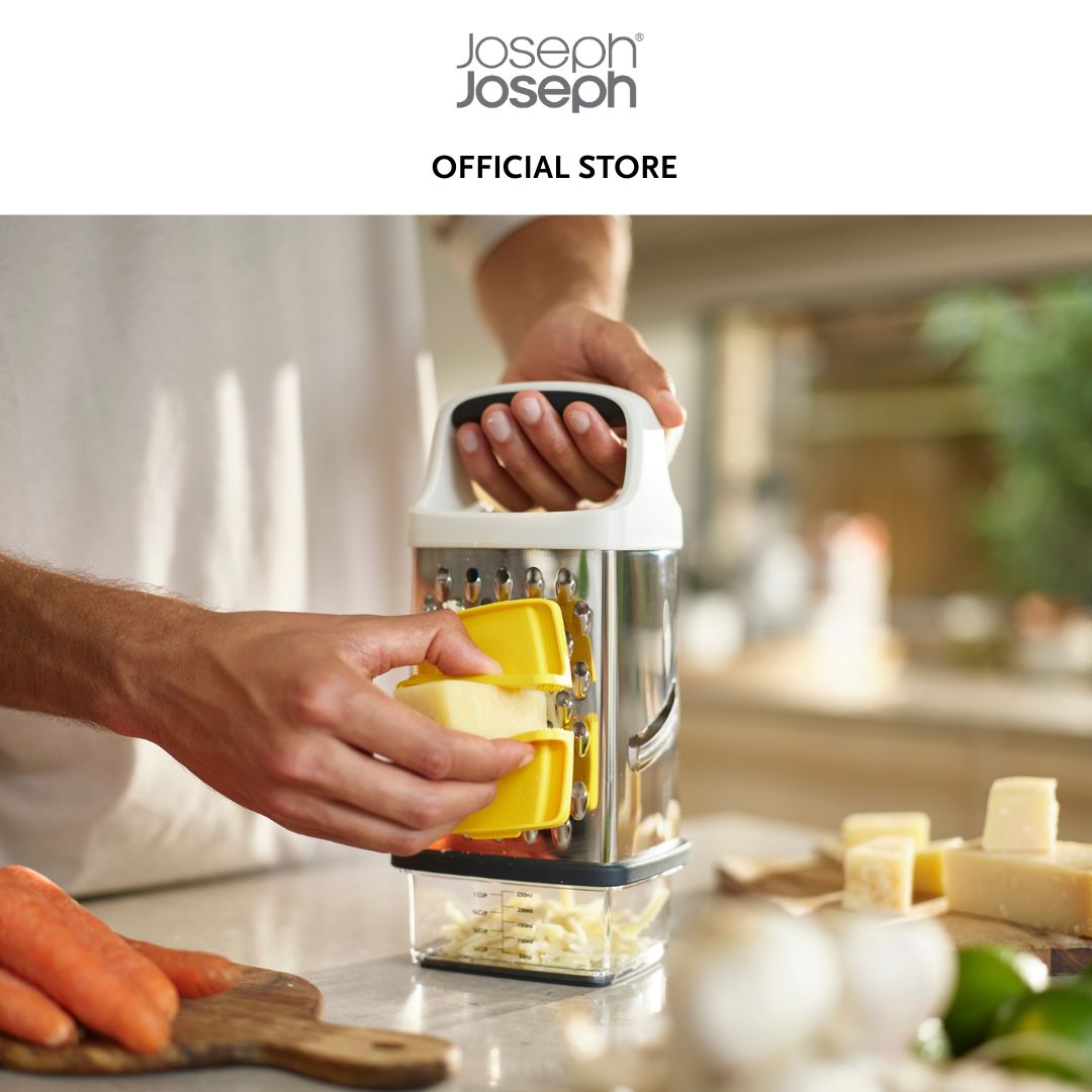 Joseph Joseph Multi-Grip Box Grater with Precision Food-Grip JJ0124