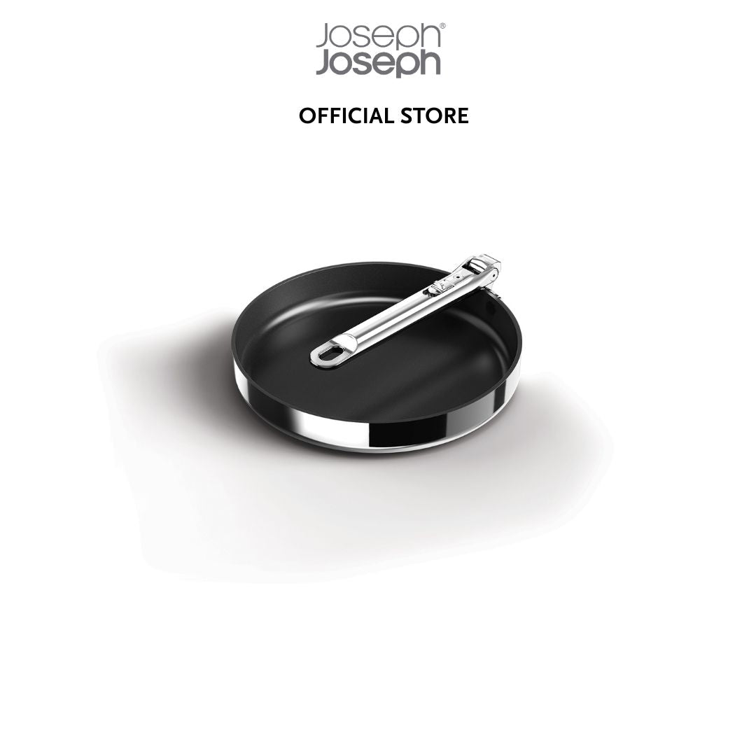 Joseph Joseph Space Steel Folding Handle 24cm Frying Pan JJ0290