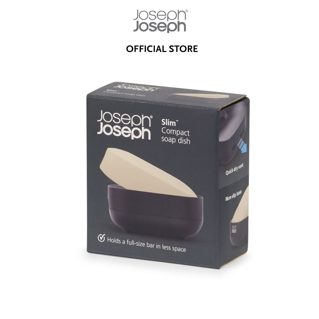 Joseph Joseph Slim™ Compact Matt Black Soap Dish JJ0235