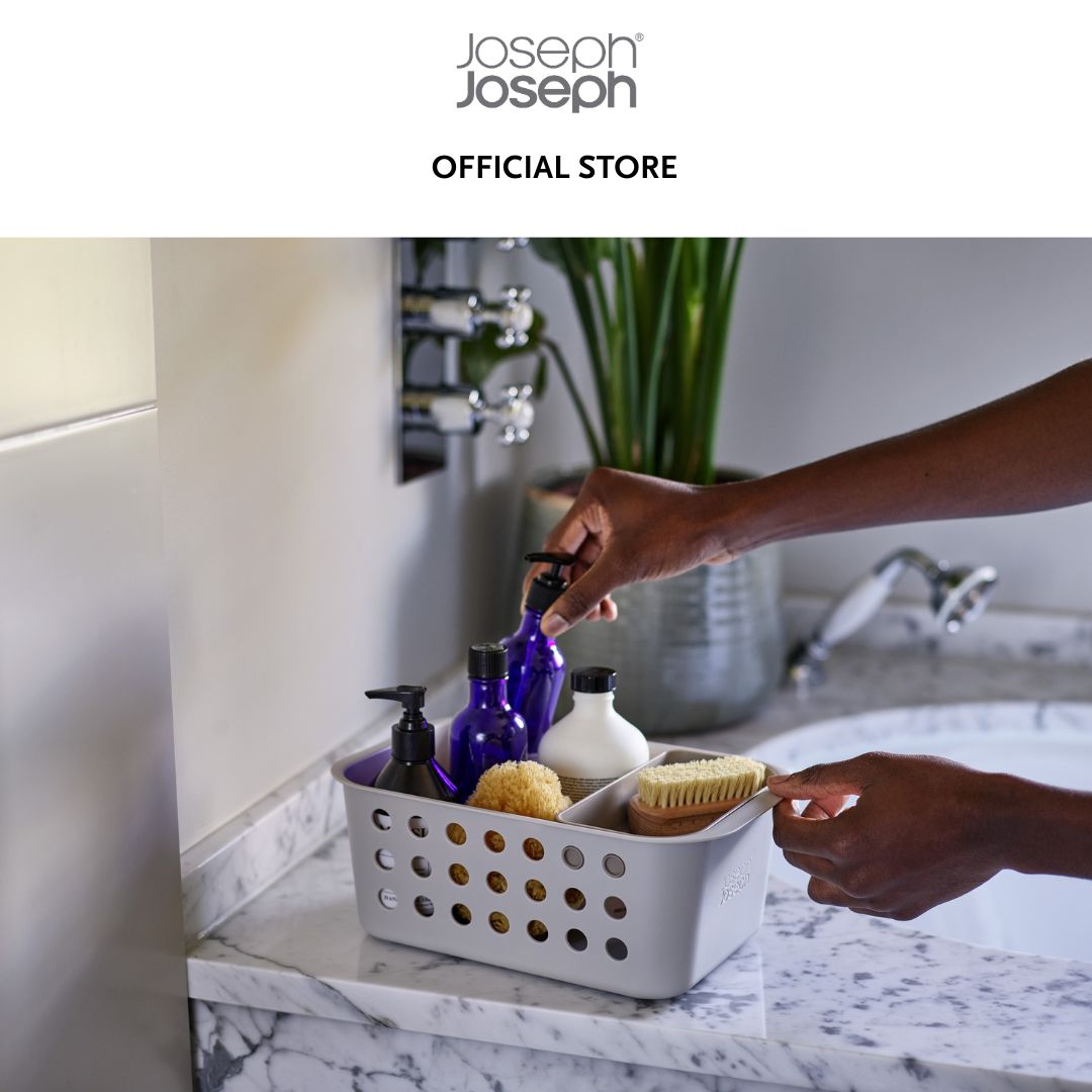 Joseph Joseph EasyStore™ Ecru Bathroom Storage Basket (Various Size) JJ0226 JJ0227 JJ0228