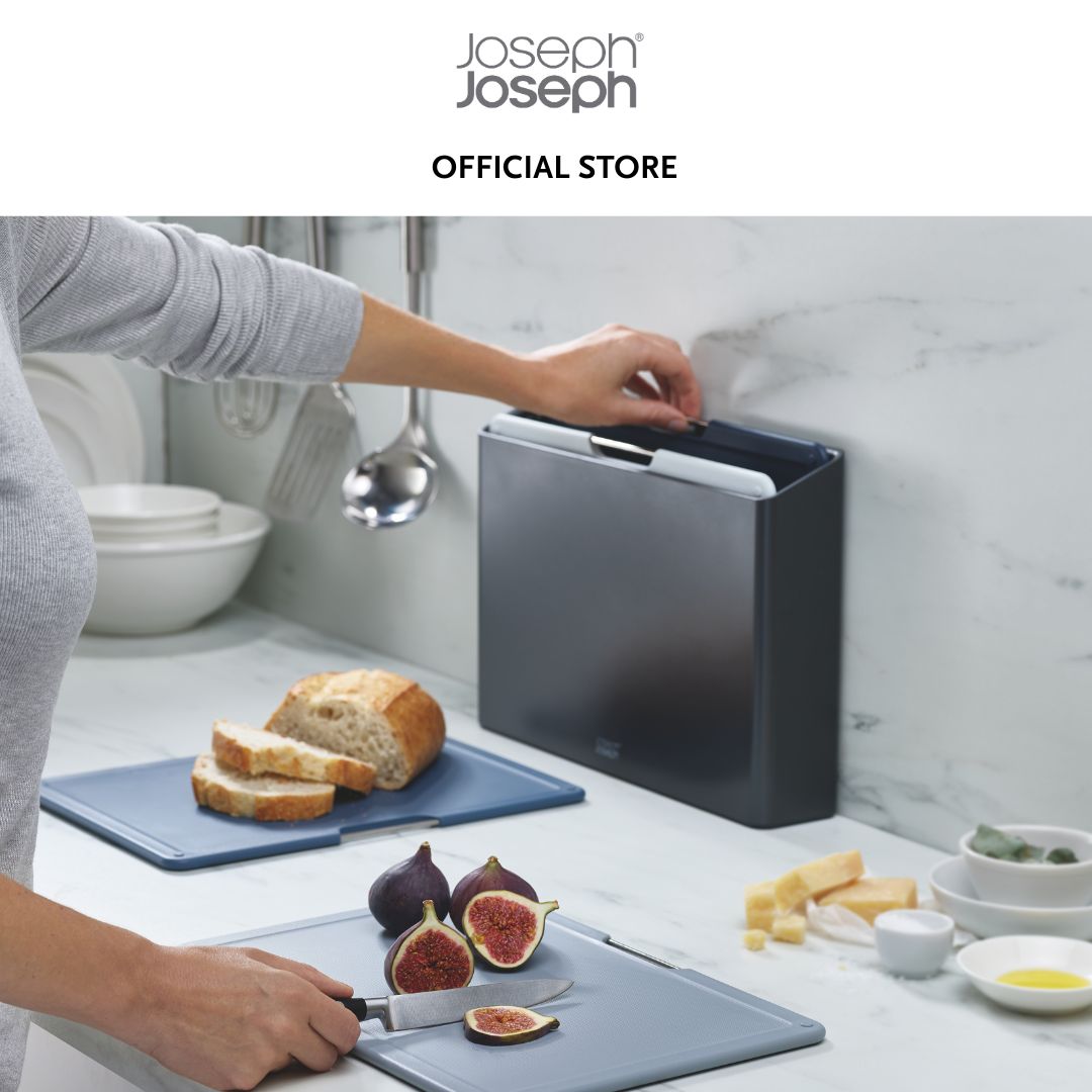 Joseph Joseph Folio™ 4-piece Grey Chopping Board Set JJ0193 (Large) /  JJ0194 (Regular)