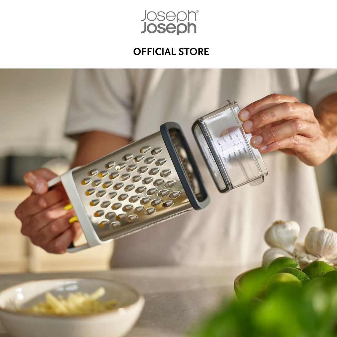 Joseph Joseph Multi-Grip Box Grater with Precision Food-Grip JJ0124
