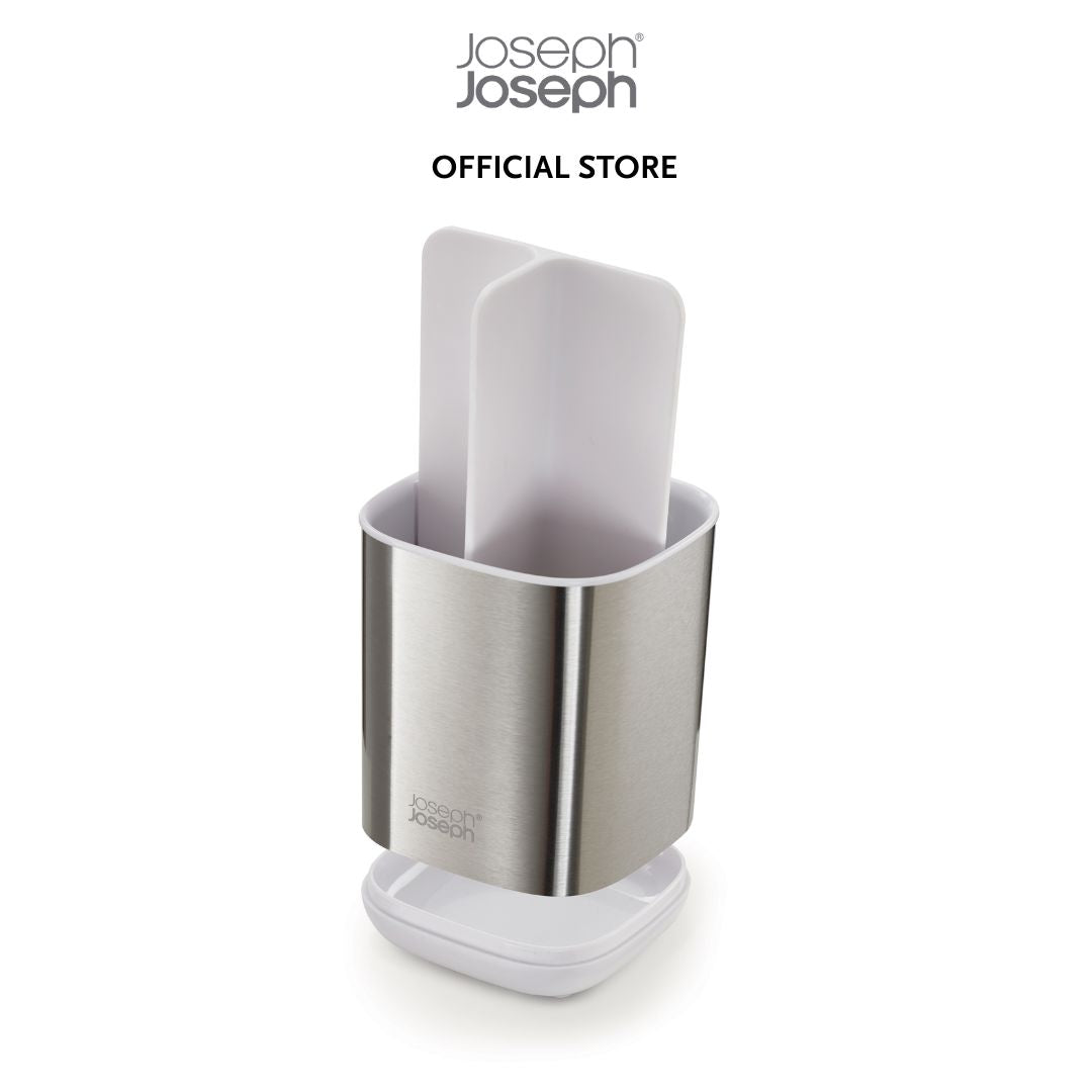 Joseph Joseph EasyStore™ Stainless-steel Toothbrush Holder JJ0216 (small) / JJ0217 (large)
