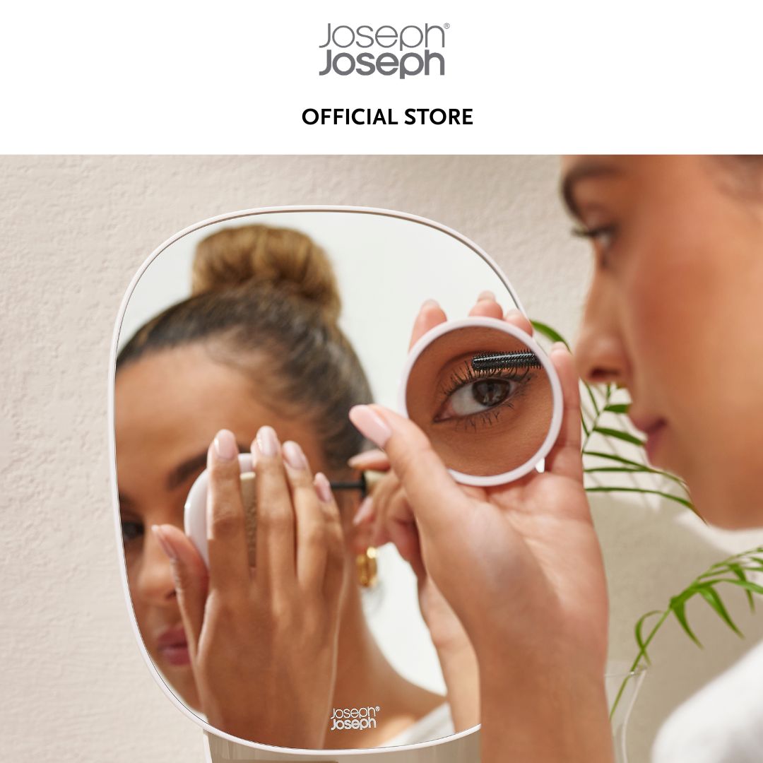 Joseph Joseph Viva Pedestal Mirror with Cosmetic Organiser JJ0237