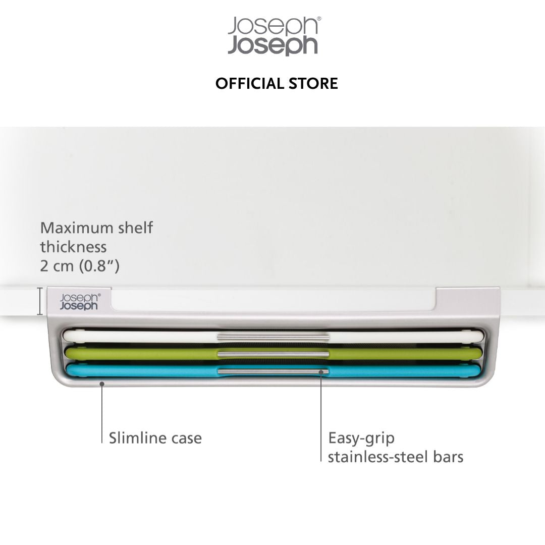 Joseph Joseph Folio™ Slim 3-piece Under-shelf Multicolour Chopping Board Set JJ0210